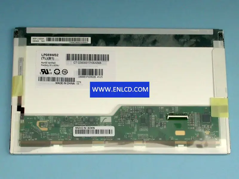 Remplacement du panneau LCD LP089WS2-TLB1 LG Display