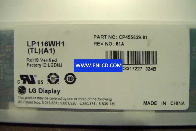 LG Display LP116WH1-TLA1 LCD panel
