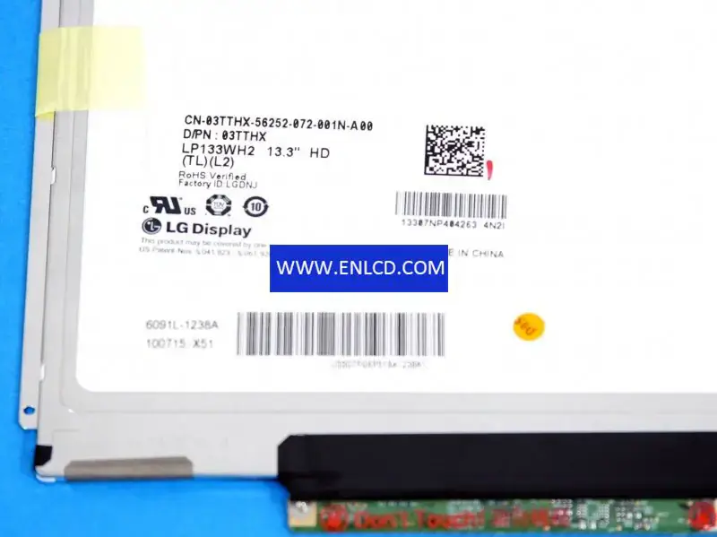 LP133WH2-TLL2 LG Zamiennik panelu wyświetlacza LCD do laptopa