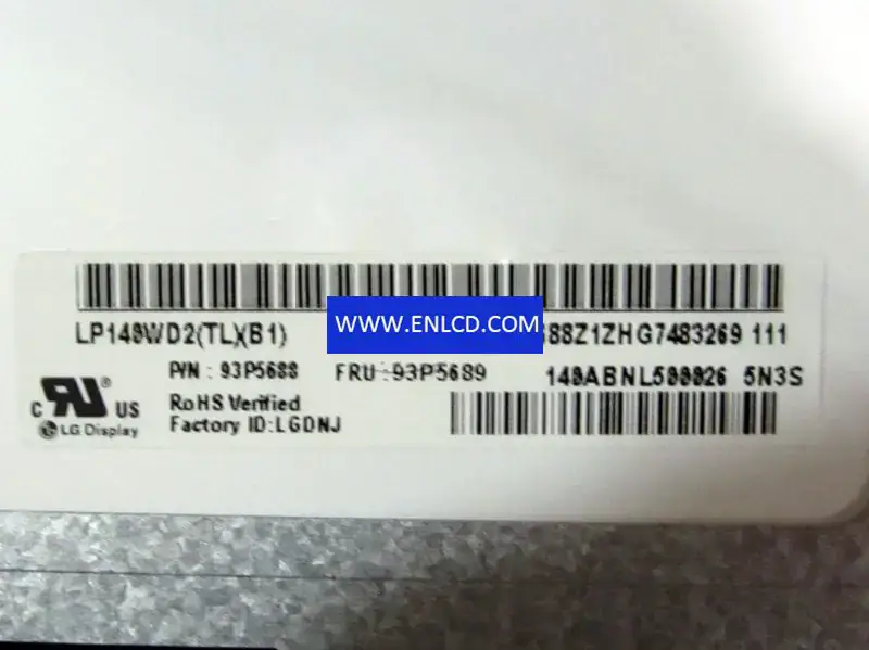 Remplacement du panneau LCD LP140WD2-TLB1 LG Display