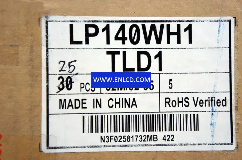 Sostituzione pannello LCD LG Display LP140WH1-TLD1