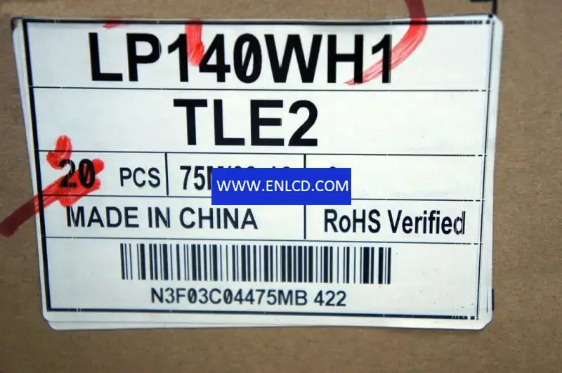 Sostituzione del pannello LCD Display LP140WH1-TLE2 LG per laptop