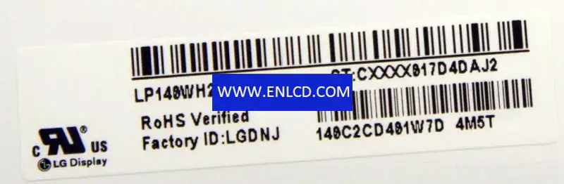 LP140WH2-TLE3 LG Display LCD panel replacement for Laptop