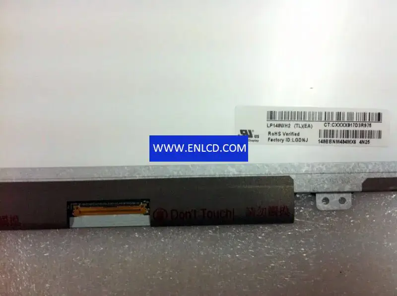 Remplacement du panneau LCD LP140WH2-TLEA LG Display