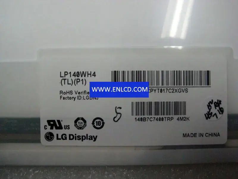 Remplacement du panneau LCD LP140WH4-TLP1 LG Display
