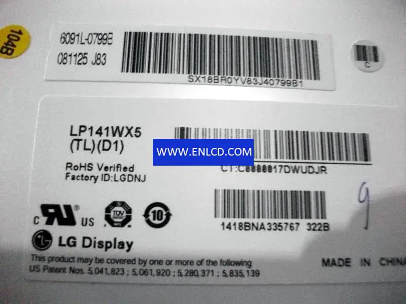LG Display LP141WX5-TLD1 LCD