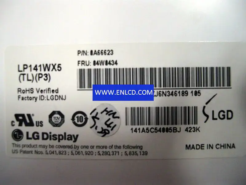 LG Display LP141WX5-TLP3 LCD