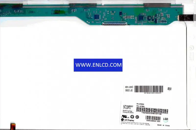 Remplacement du panneau LCD LP154WX7-TLP1 LG Display pour ordinateur portable