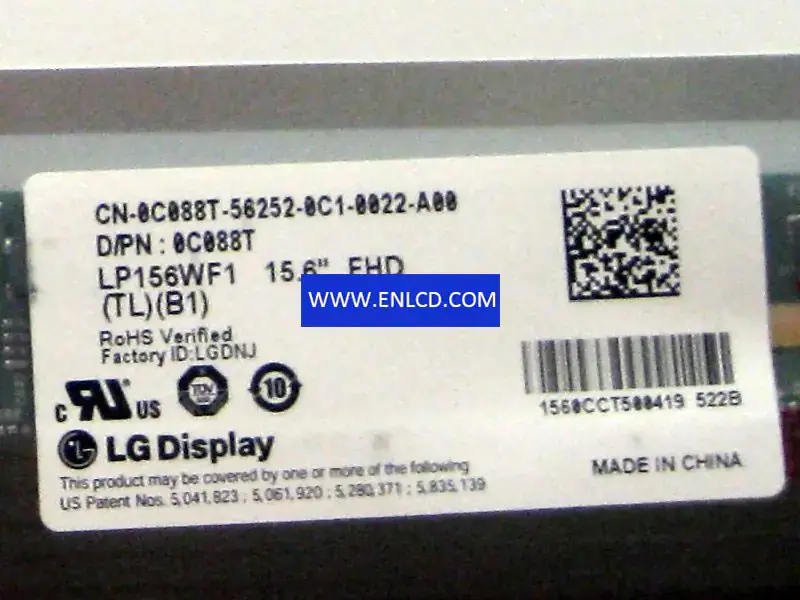 LG Display LP156WF1-TLB1 LCD panel
