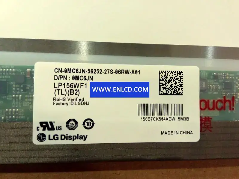 LP156WF1-TLB2 LG Display LCD panel replacement for Laptop