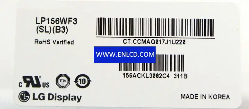 LG Display LP156WF3-SLB3 LCD panel