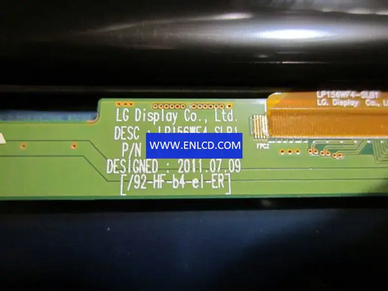 Reemplazo del panel LCD LP156WF4-SLB1 LG Display para computadora portátil
