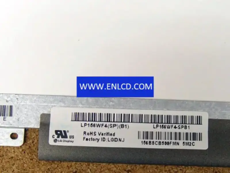 Remplacement du panneau LCD LP156WF4-SPB1 LG Display