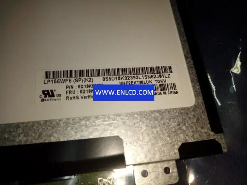 LP156WF6-SPK2 Замена ЖК-панели дисплея LG для ноутбука