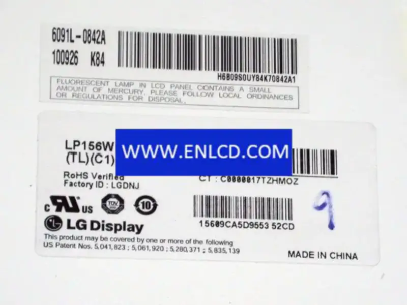 LG Display LP156WH1-TLC1 LCD panel