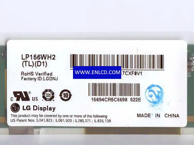 LG Display LP156WH2-TLD1 LCD panel
