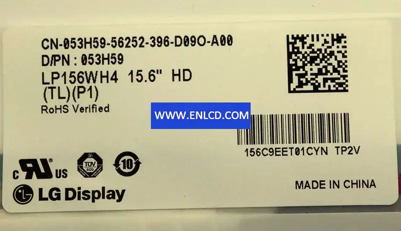 LG Display LP156WH4-TLP1 LCD panel