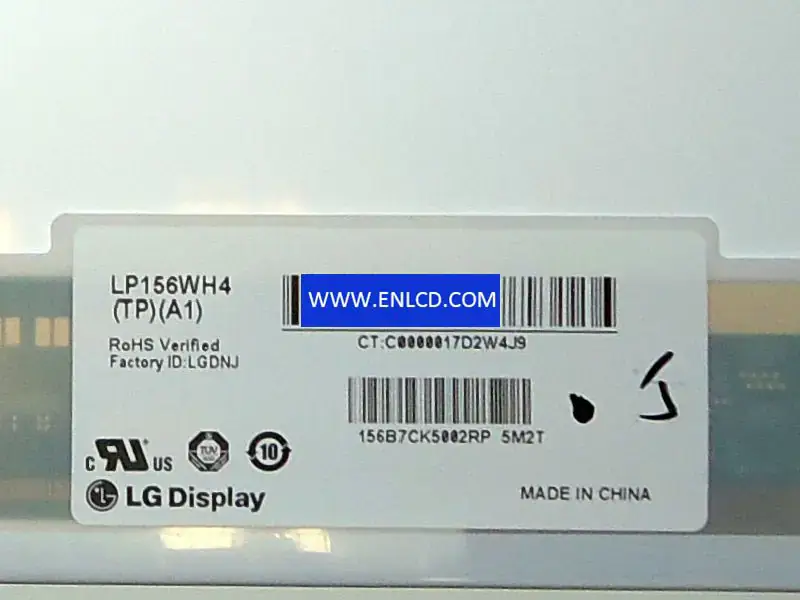 LP156WH4-TPA1 LG Display LCD panel replacement for Laptop