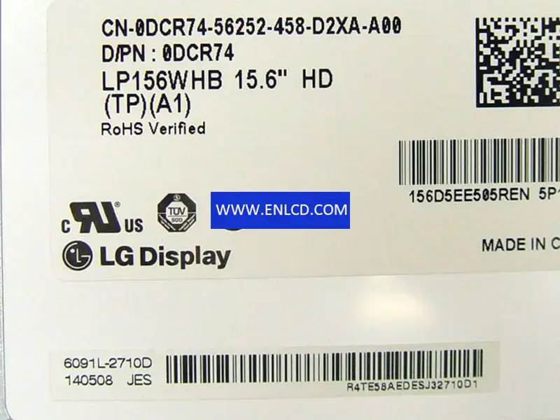 LG Display LP156WHB-TPA1 LCD panel