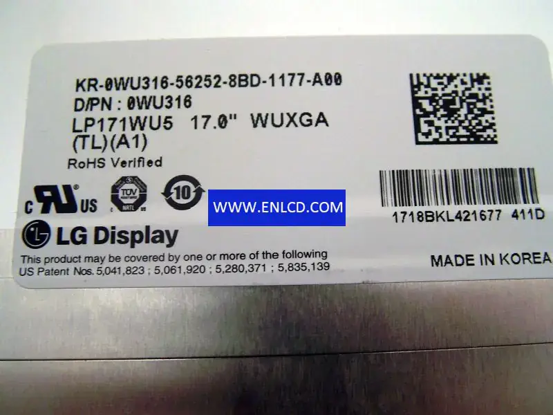 LG Display LP171WU5-TLA1 LCD