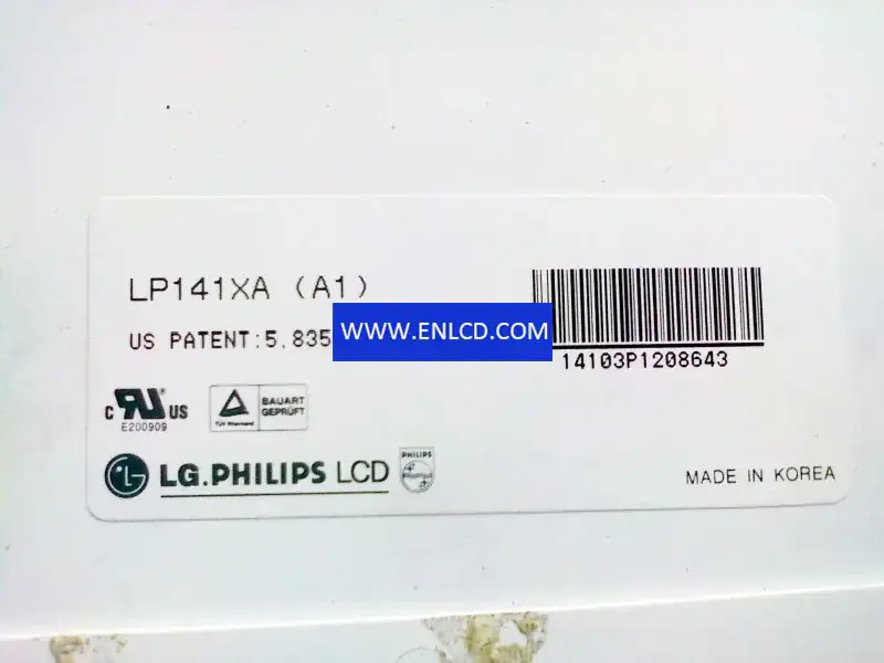 LG Display LP141XA-A1 LCD panel