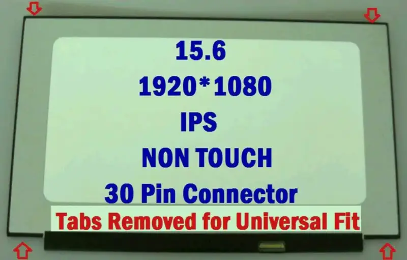 LM156LF4L01 PANDA Dokunmatik Panel için LCD panel değiştirme