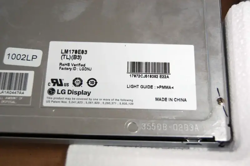 LM170E03-TLB3 LG Display LCD panel replacement for Desktop Monitor