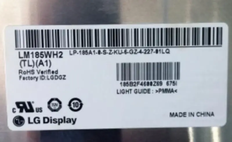 LG Display LM185WH2-TLA1 LCD