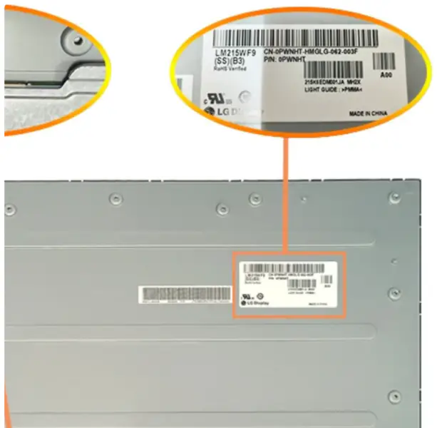 Remplacement du panneau LCD LG LM215WF9-SSB3