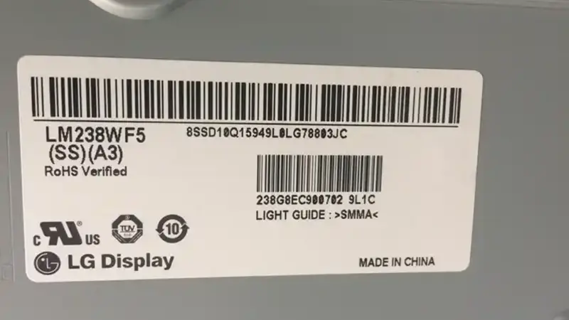 LG Display LM238WF5-SSA3 LCD