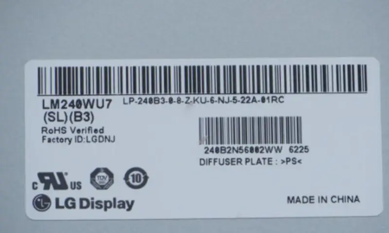 LG Display LM240WU7-SLB3 LCD panel