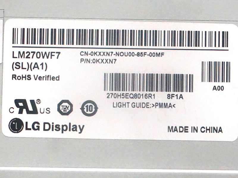 LG Display LM270WF7-SLA1 LCD panel