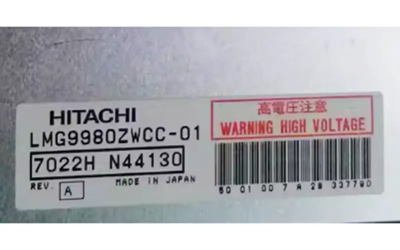 HITACHI LMG9980ZWCC-01 LCD