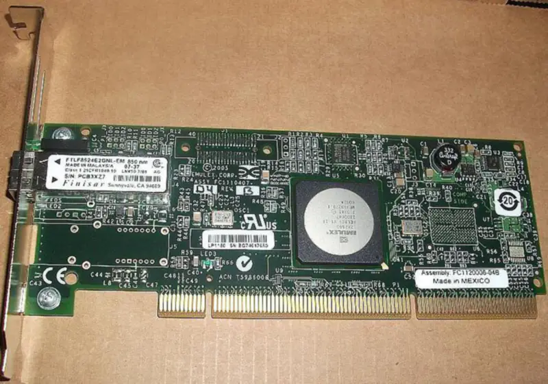 Emulex LP1150 PCIx 4GB Single Port FC HBA Card