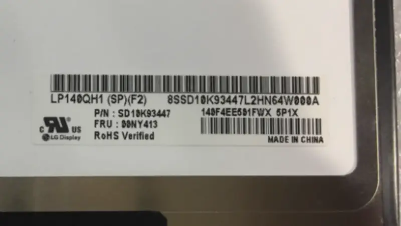 LG Display LP140QH1-SPF2 LCD