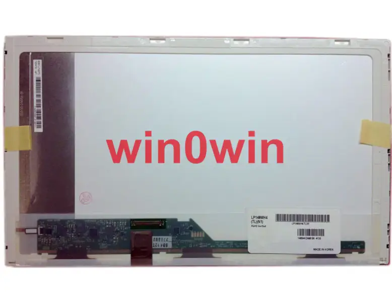 Remplacement du panneau LCD LP140WH1-TLC6 LG Display pour ordinateur portable