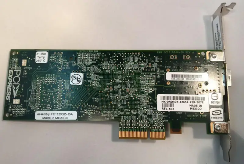 Emulex LPE1150-E 4Gbit PCIe x4シングル・ポートFC HBAカード FC1120005-15A