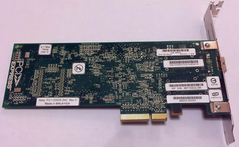 Emulex LPE1150-E 4Gbit PCIe x4シングル・ポートFCアダプタHBAカード FC1120005-04C