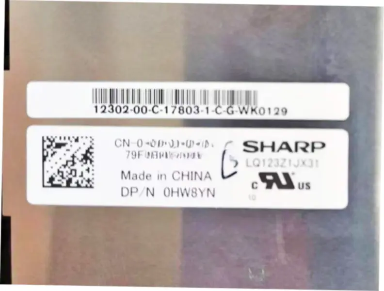 Sharp LQ123Z1JX31 1 ЖК-дисплей