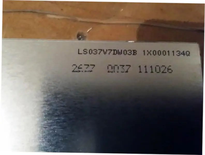 Sharp LS037V7DW03B LCD