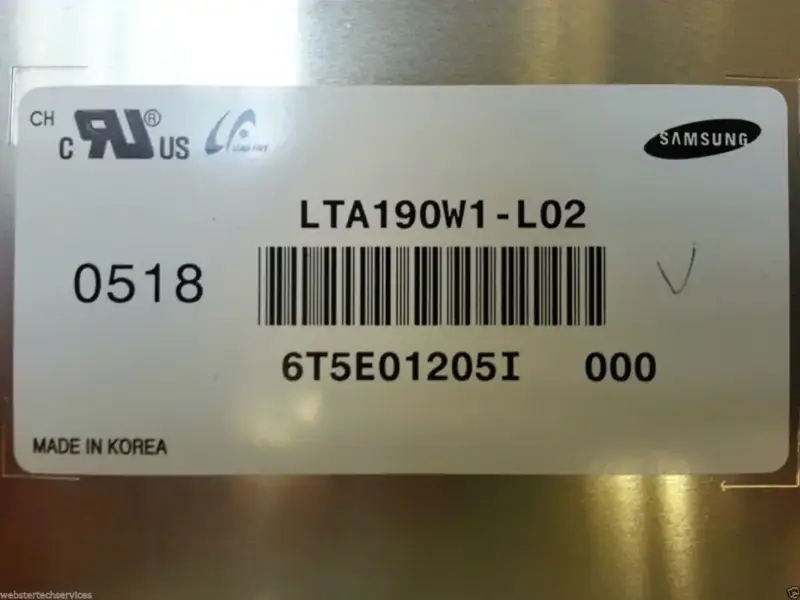 Samsung LTA190W1-L02 LCD