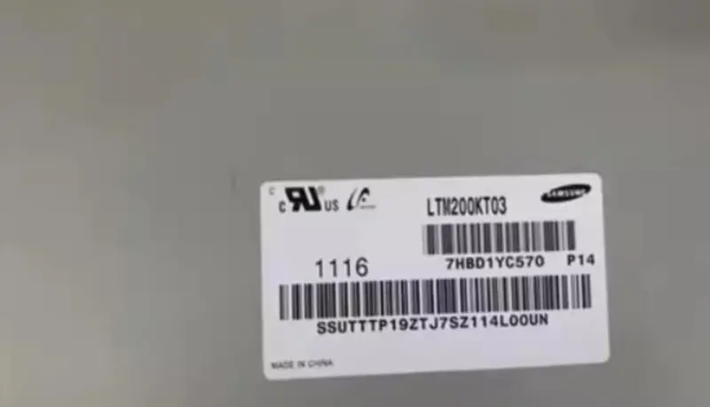 Samsung LTM200KT03 LCD