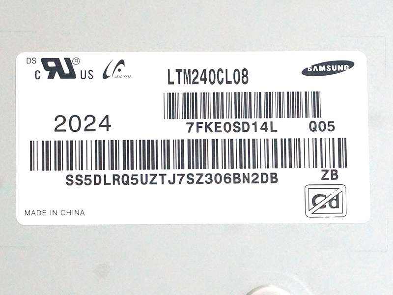Samsung LTM240CL08 LCD