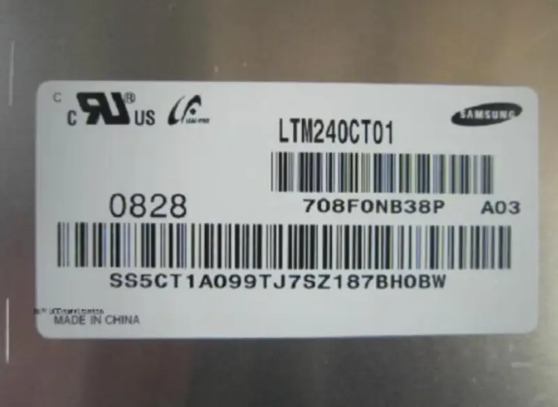Samsung LTM240CT01 LCD