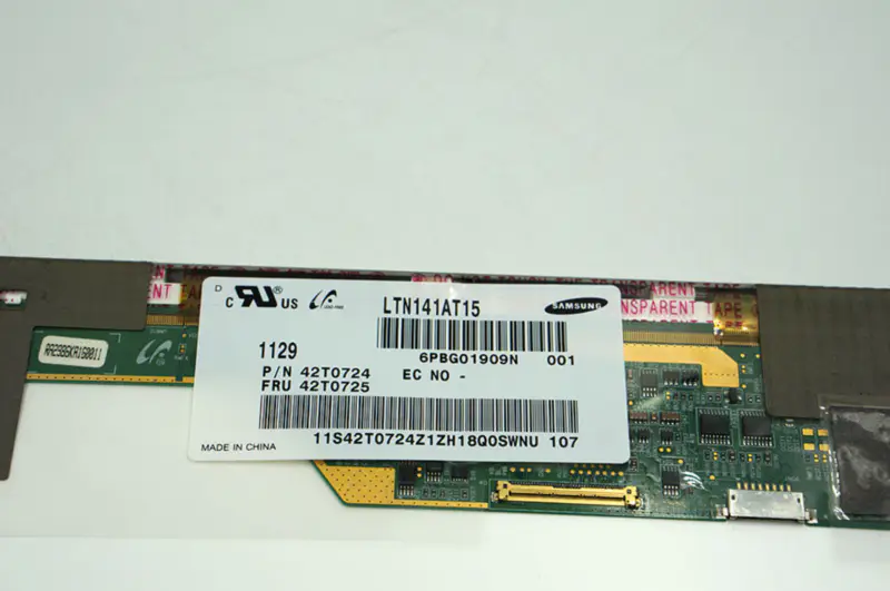 14.1" LCD LED pantalla LTN141AT15 LP141WX5-TLP3 N141I6-L03 B141EW05 V.4 para lenovo thinkpad E46L E46A T410 pantalla 1280*800