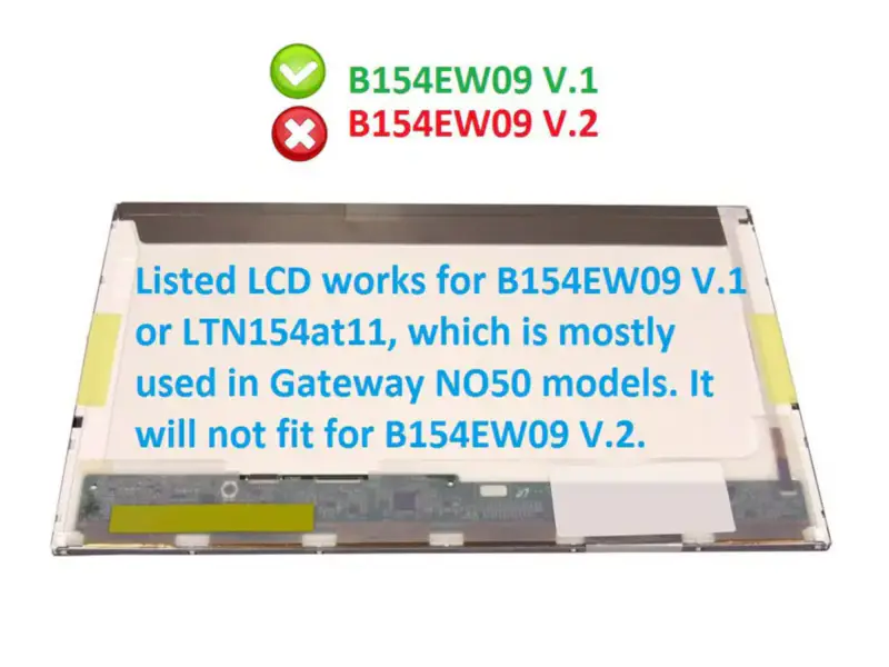 Samsung LTN154AT11-A01 LCD