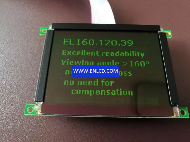 EL160.120.39 GRÜN Lumineq LCD-Panel-Ersatz für industrielle Anwendungen