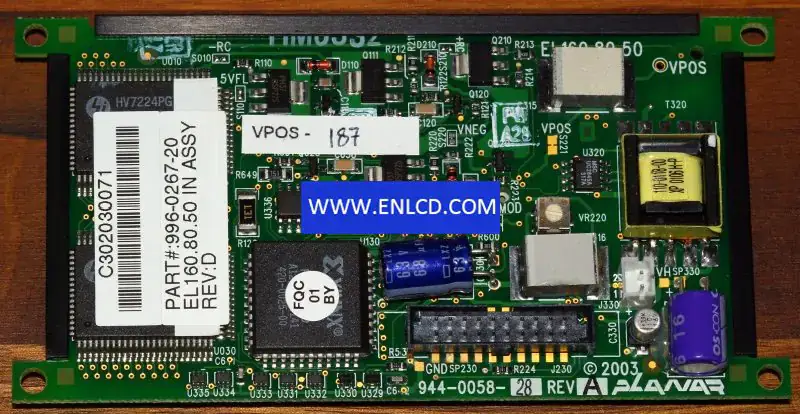 EL160.80.50 Zamiennik panelu LCD Lumineq do zastosowań przemysłowych