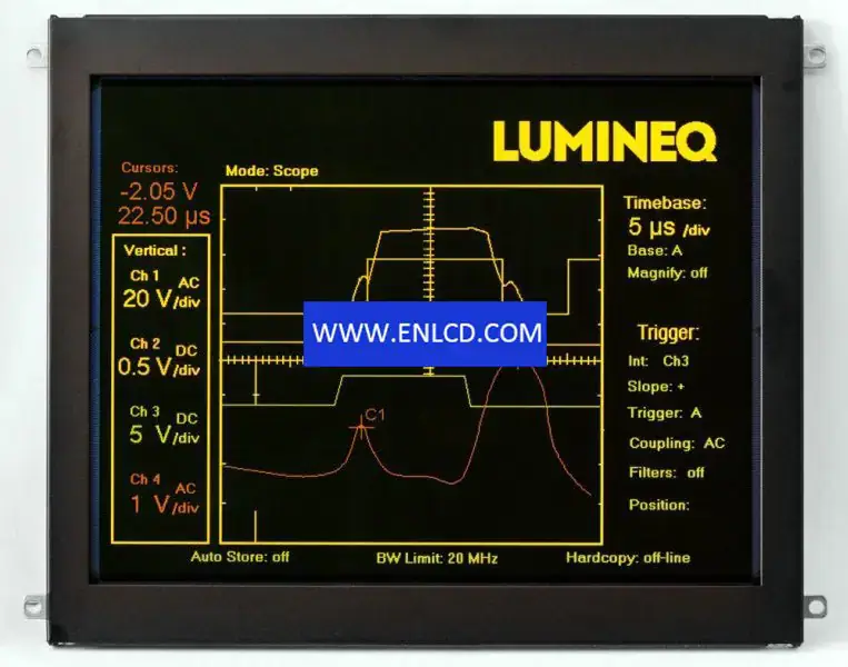 Sostituzione del pannello LCD Lumineq EL640.480-AA1