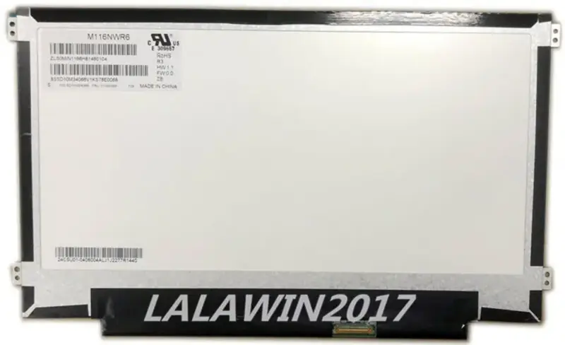 Remplacement du panneau LCD M116NWR6 R3 IVO pour écran tactile